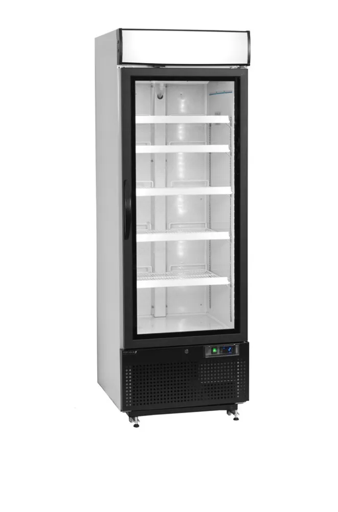Koelkastkast 1 Deur Glas Wit - 412 L