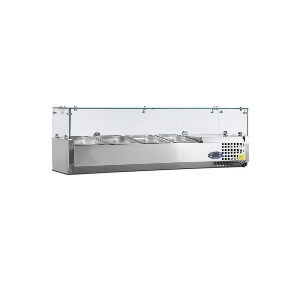 Saladette om neer te zetten - Statisch - 4 GN 1/3 - 40 L