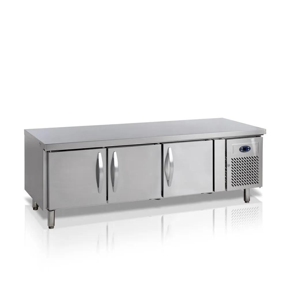 Positieve Koelwerkbank GN 1/1 - 262 L - 3 Deuren