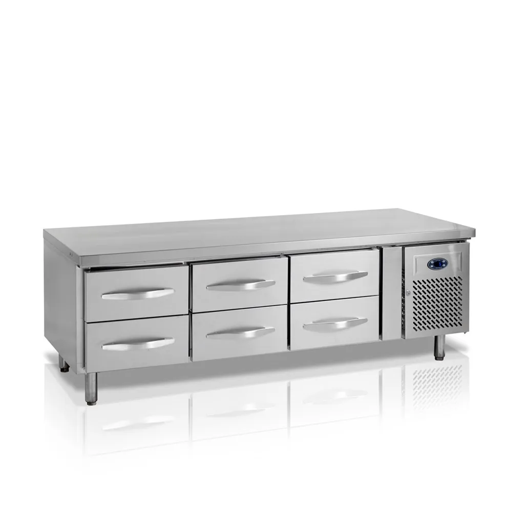 Positieve Koelwerkbank GN 1/1 - 262 L - 6 Laden