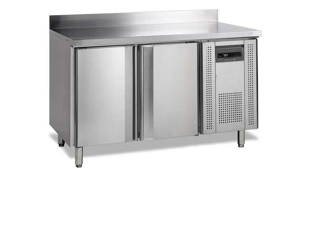 Negatieve gekoelde tafel met opstaande rand - GN 1/1