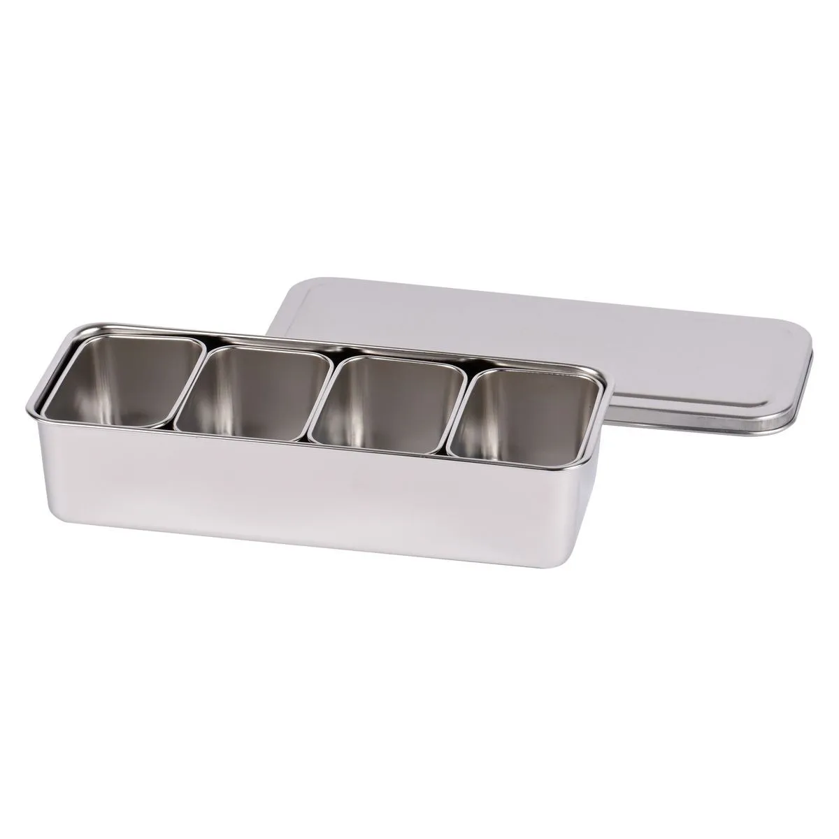 Japanse doos met 4 bakken - 281 x 118 x 63 mm