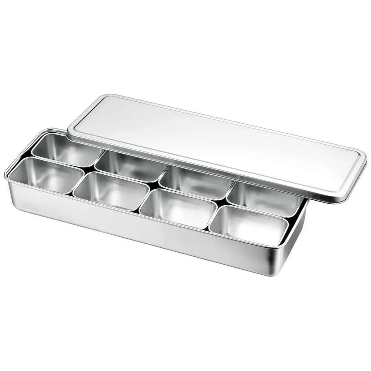 Japanse doos met 8 bakken - 432 x 148 x 63 mm