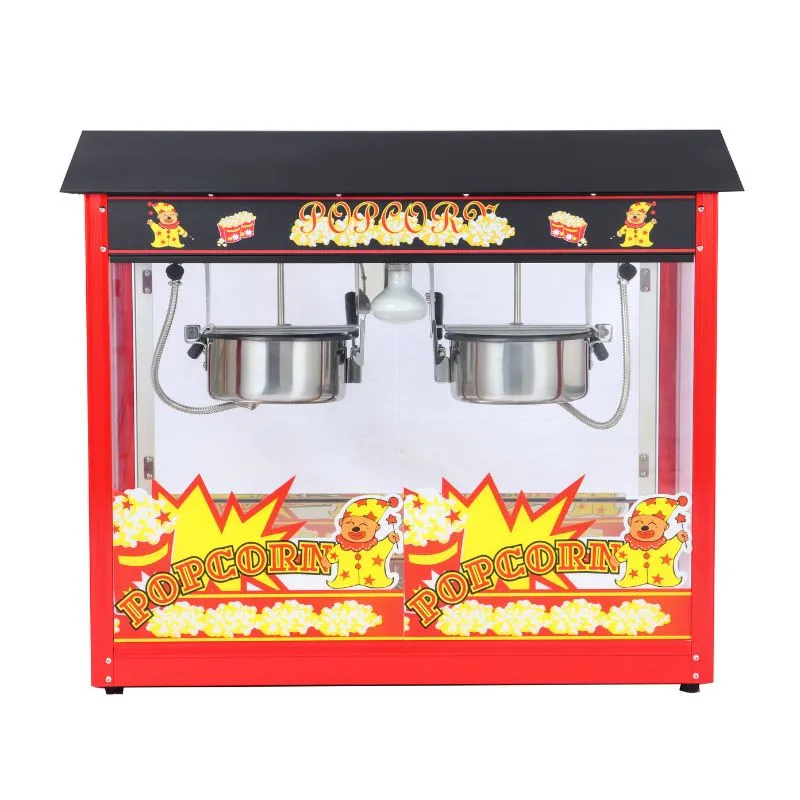 Professionele dubbele popcornmachine