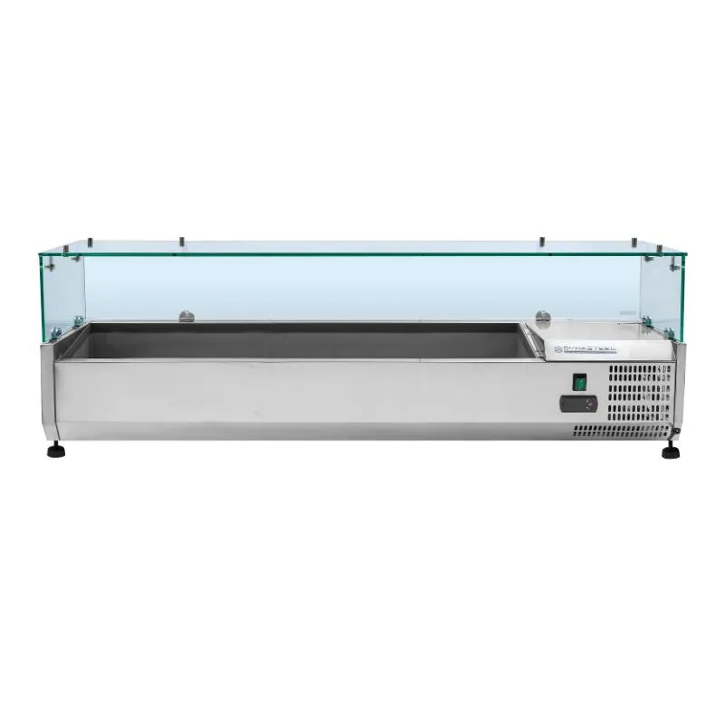 Saladette Koelvitrine om te Plaatsen - 6 x GN 1/4