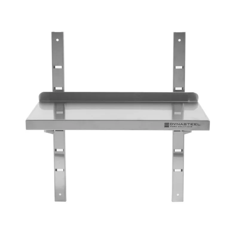 Roestvrijstalen Wandplank - L 800 x D 400 mm