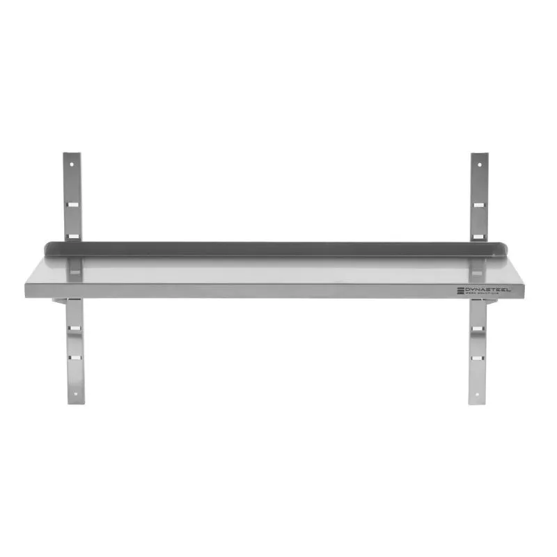 Roestvrijstalen Wandplank - L 1500 x D 400 mm