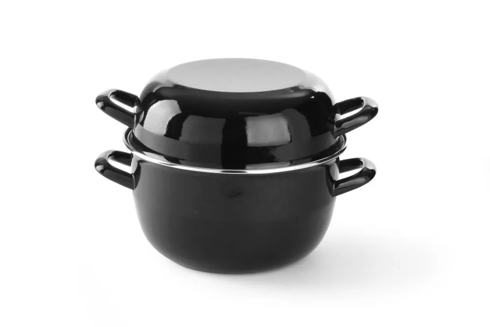 Mosselpan geëmailleerd 5 L