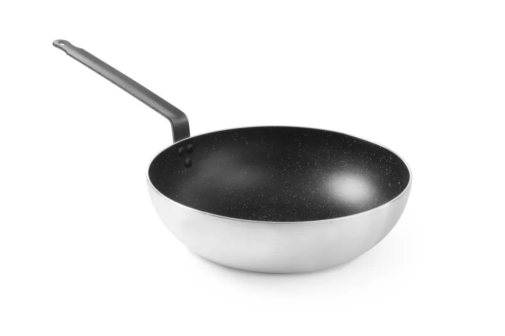 Wok en Aluminium - 32 cm in Diameter