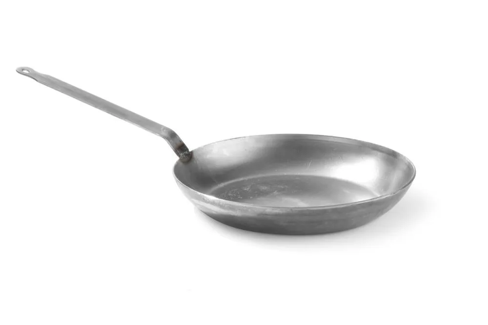 Stalen pan - 30 cm diameter