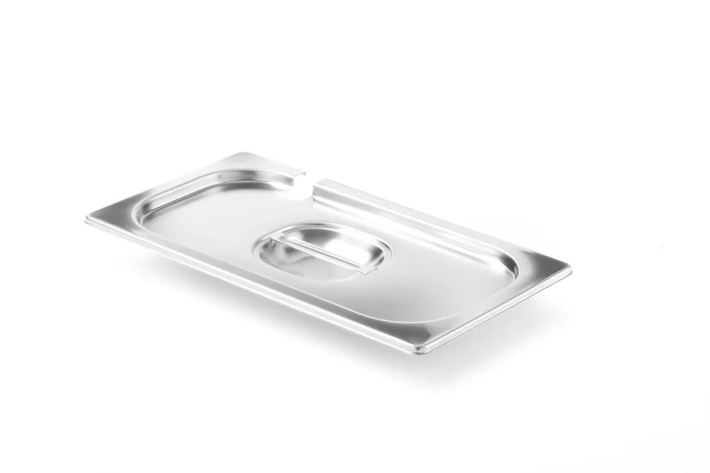 Deksel Gastronorm met Inkeping voor Soeplepel - GN 1/3