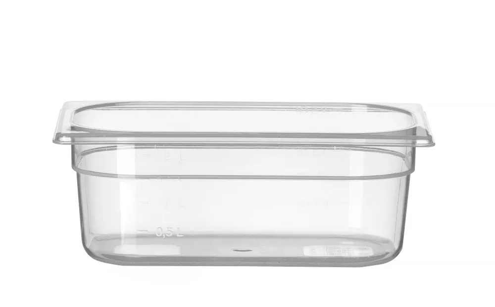 Bak Gastro GN 1/4 Polypropyleen - Diepte 100 mm - 2,8 L