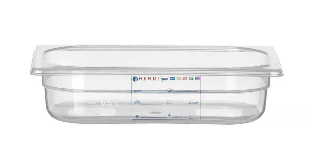GN 1/4 Gastronorm opslagcontainer - 1,8 L - H 65 mm