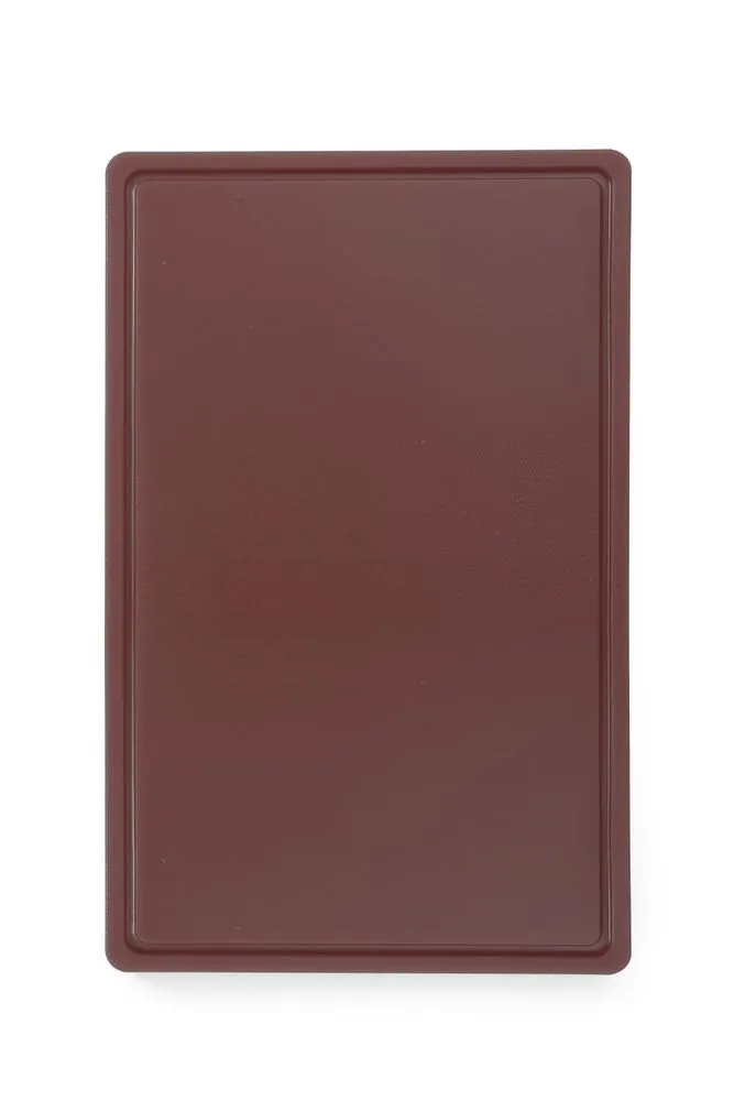 Snijplank HACCP - GN 1/1 - Bruin - 15 mm dik