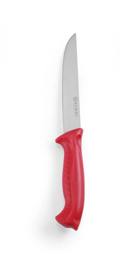 Rode snijmes voor rauw vlees - Lemmet 15 cm