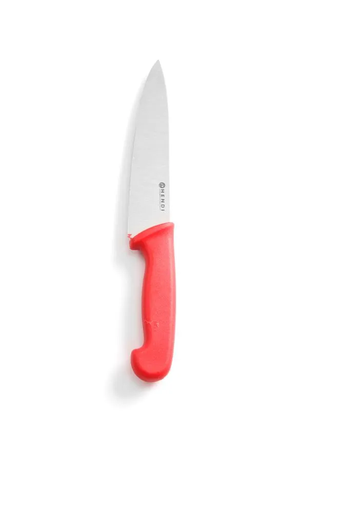 Rode Chefmes voor Rauw Vlees - Lemmet 18 cm