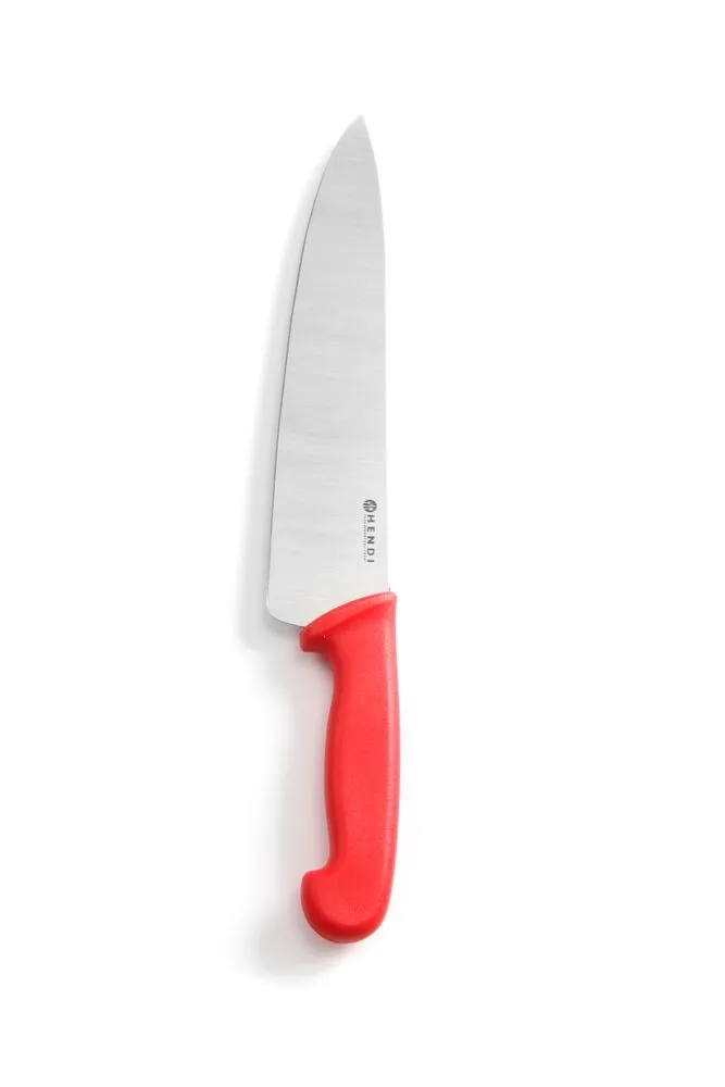 Rode Chefmes voor Rauw Vlees - Lemmet 24 cm