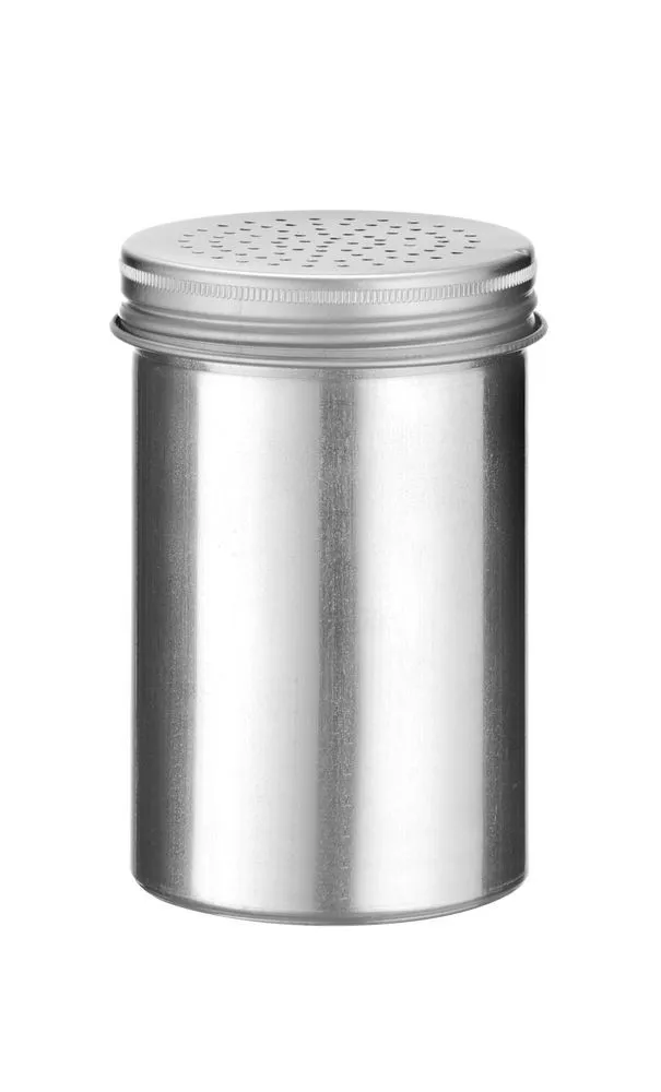 Aluminium peper- en zoutstel met schroefdop - ⌀ 65 mm