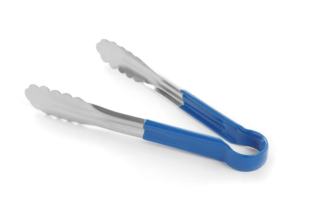 Blauwe HACCP-servicetang - L 250 mm