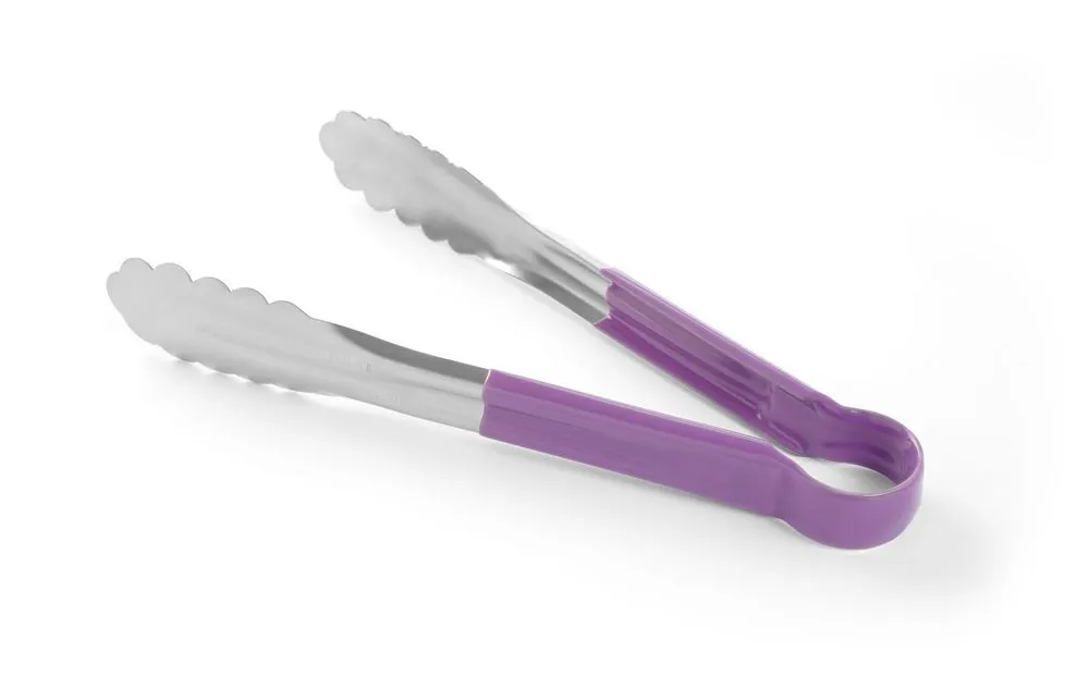 HACCP Paarse Serveertang - L 250 mm