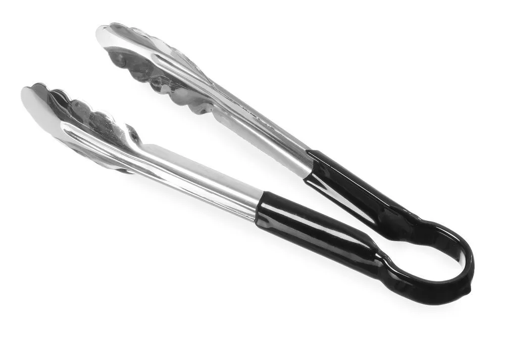 Serveertang HACCP Zwart - L 250 mm