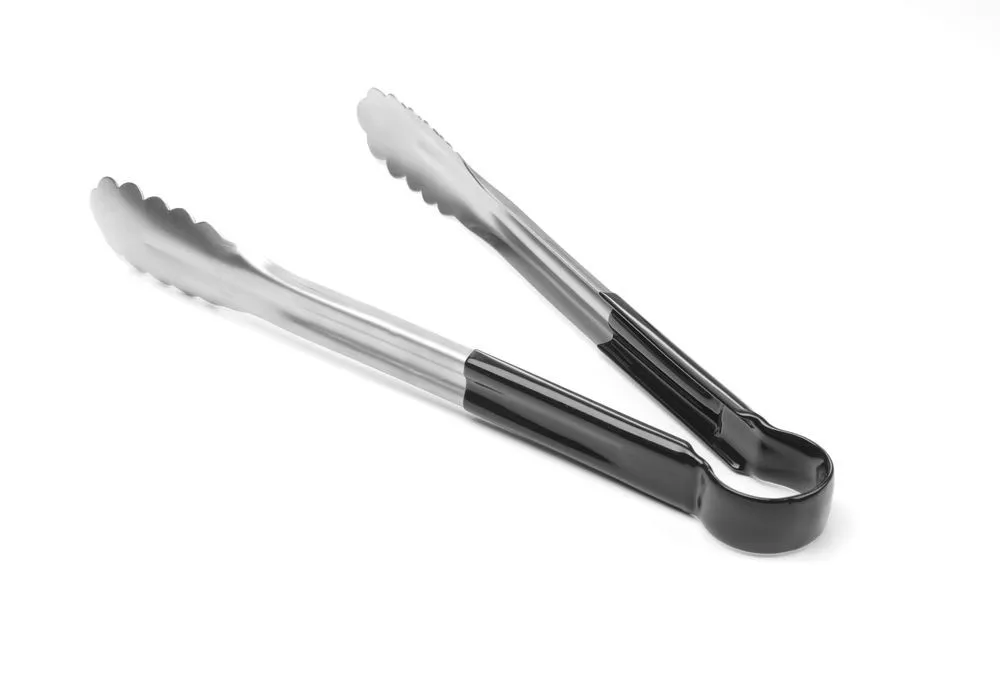 HACCP Zwarte Serveertang - L 300 mm