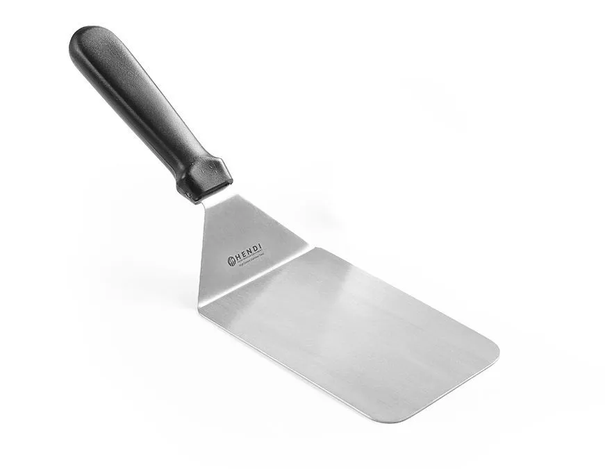 Flexibele Gebogen Roestvrijstalen Spatel met PP Handvat - 18,3 cm