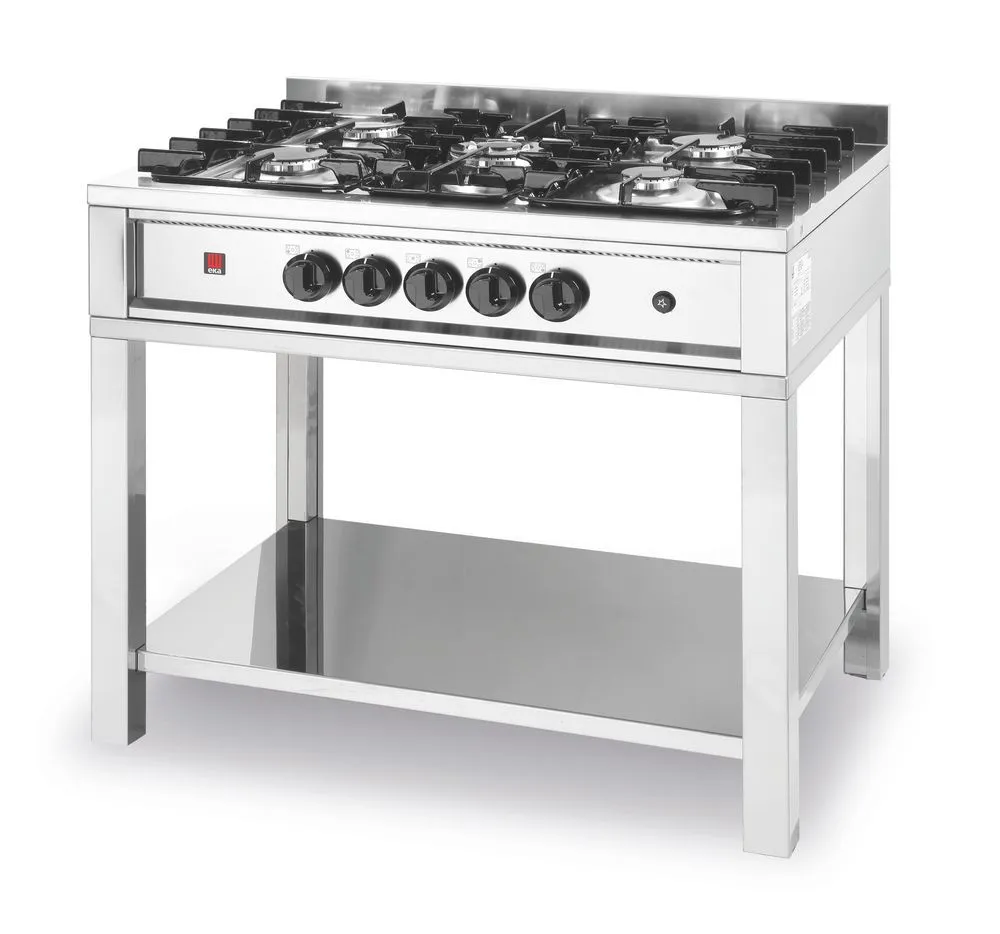 Gaskookplaat - 5 branders
