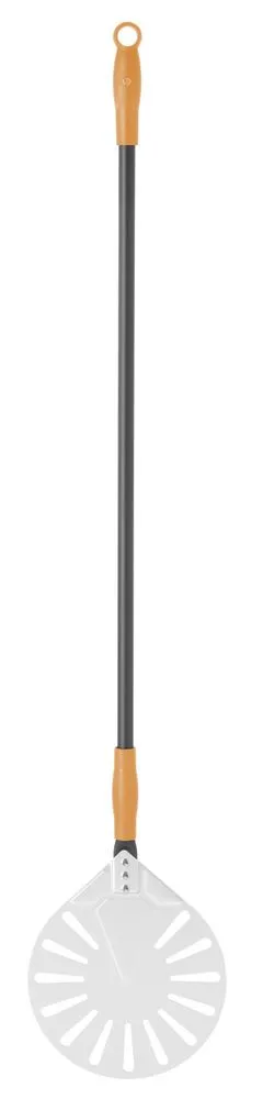 Ronde geperforeerde pizzaschep - 1200 x 230 mm