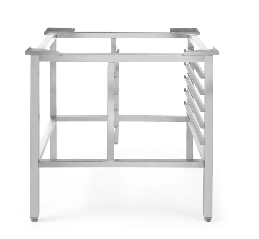 Onderstel voor een combisteamer met grill