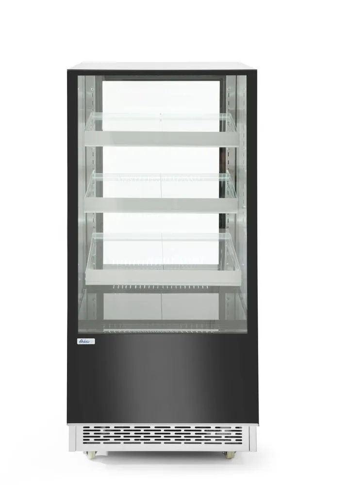 Koelvitrine met 3 schuine planken - 300 L