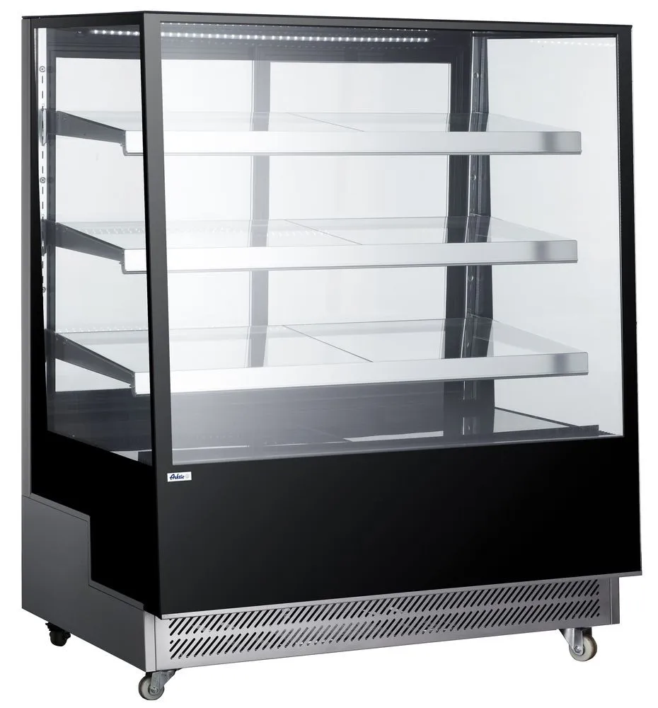 Koelvitrine met 3 schuine planken - 650 L