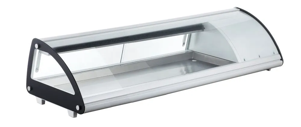 Vitrine voor sushi - 5 x GN 1/3 - 63 L