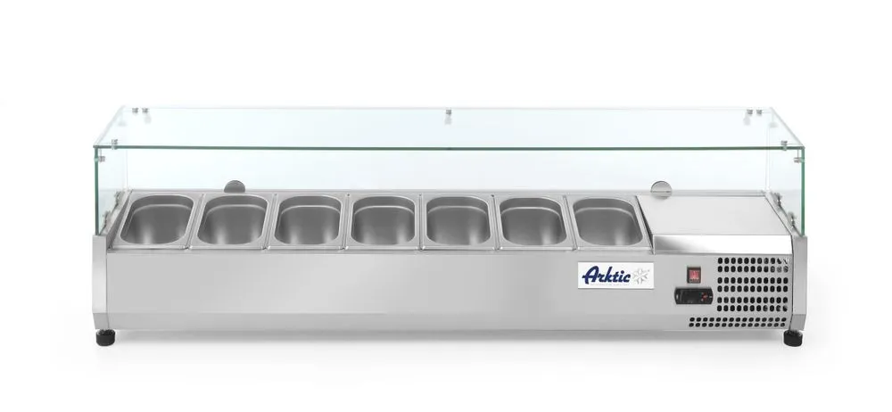 Koelvitrine - 7 x GN 1/4
