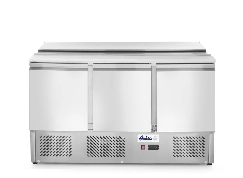Saladette 3 deuren - 380 L - 4 GN-bakken 1/1
