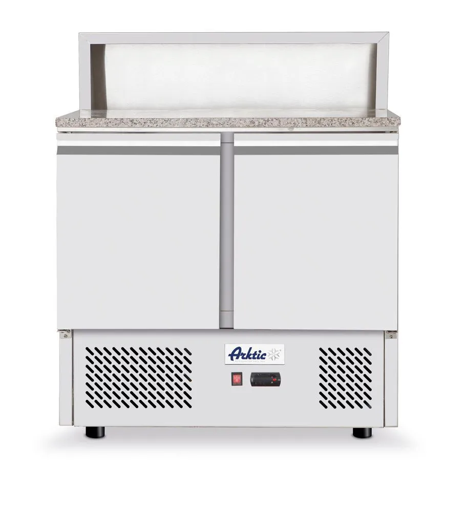 Koelbereidingsstation voor pizza's of salades - 300 L
