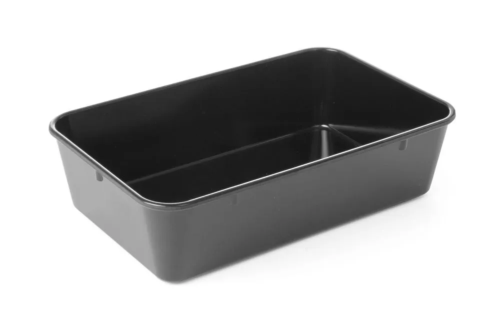 Zwarte vleesbak - 300 x 190 mm