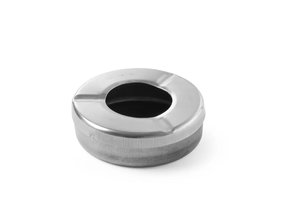 Asbak met Deksel - 90 mm Diameter