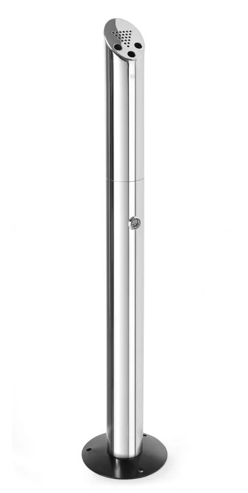 Asbak op standaard - 170 mm diameter