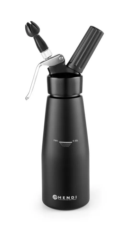 Slagroomspuit Kitchen Line Zwart