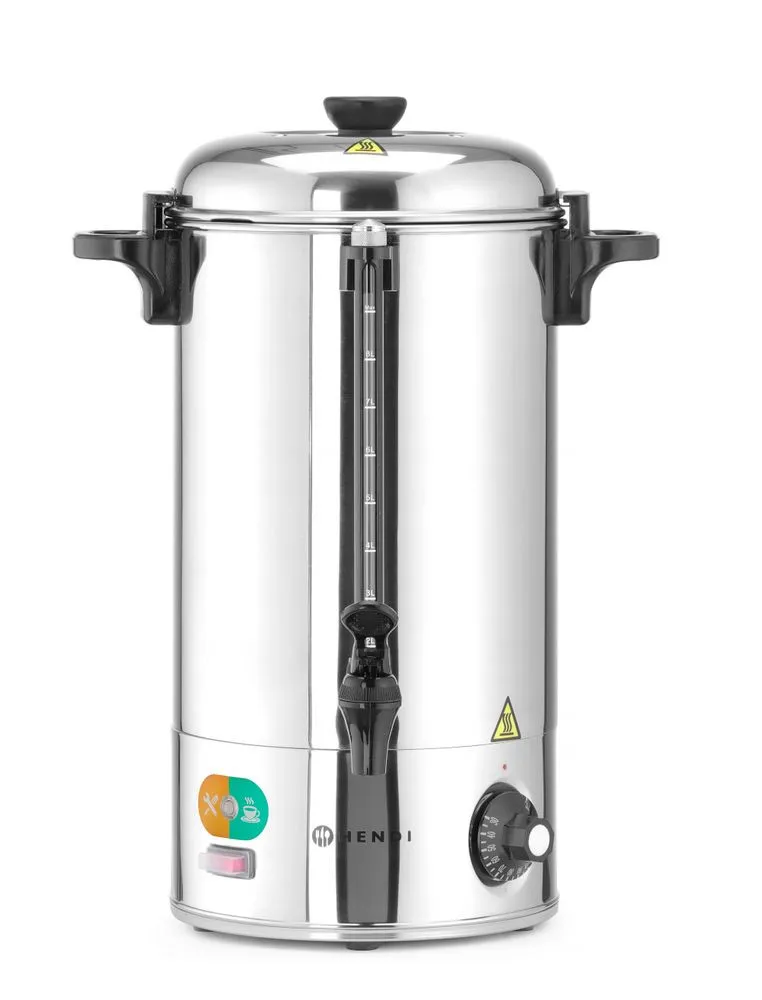 Warme Drankendispenser van Roestvrij Staal - 9 L