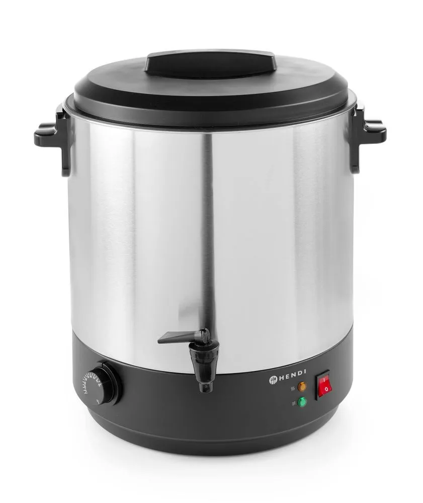 Warme Dranken Dispenser van Roestvrij Staal - 28 L