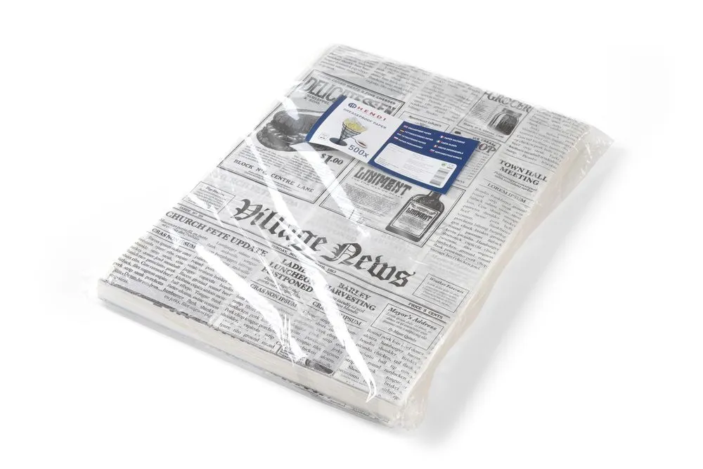 Bakpapier Afdrukkrant - 250 x 350 mm - 500 stuks