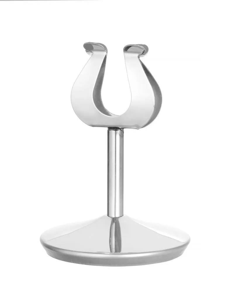 Menuhouder van roestvrij staal - H 100 mm