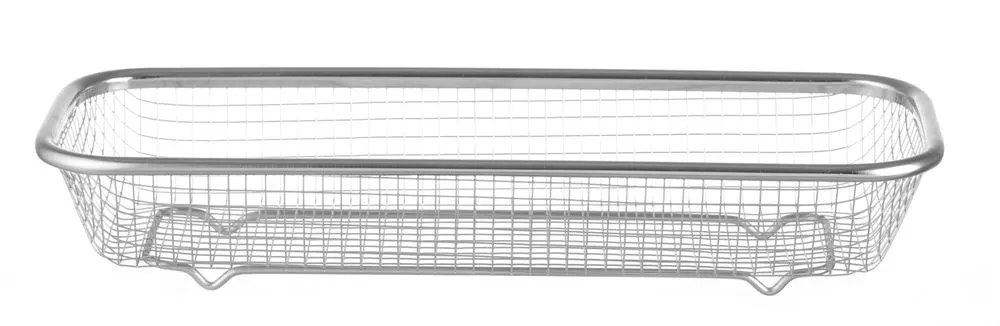 Service mandje van roestvrij staal - 310 x 125 mm
