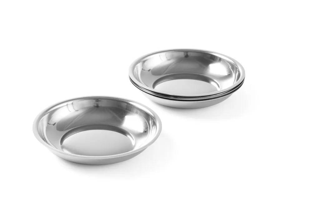 Suiker- of Slagroomkom - 100 mm Diameter - Set van 4