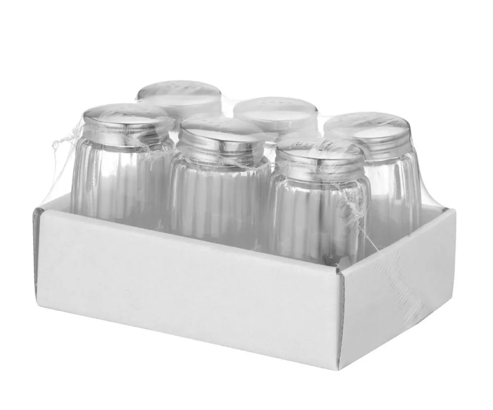 Peper- en zoutstellen - Set van 6 stuks