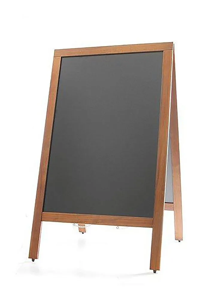 Krijtbord voor op de stoep, groot model