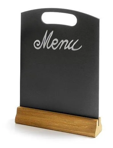 Krijtbord voor op tafel - Groot model - 2 stuks