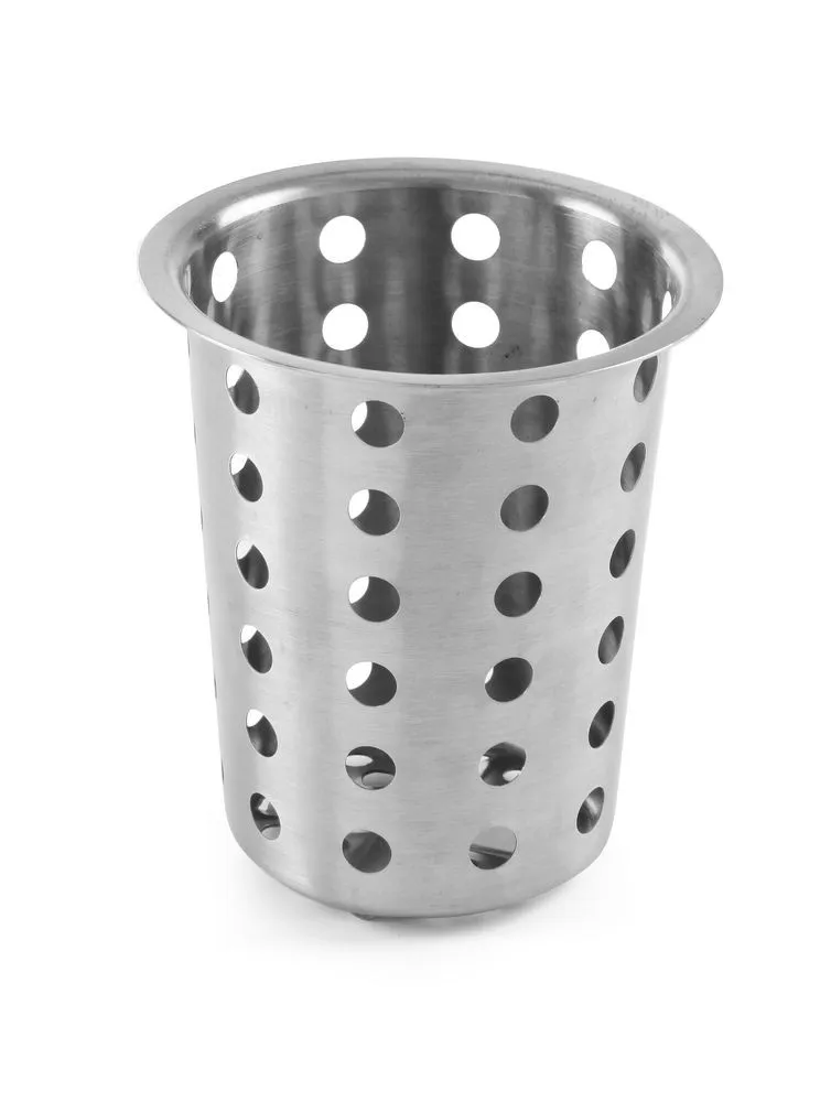Bestekmand van roestvrij staal - 97 mm diameter